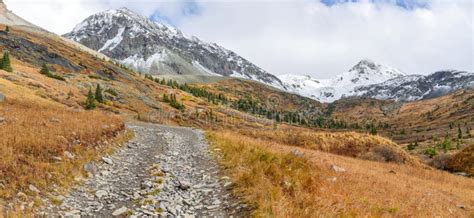 Rugged High Mountain Road Stock Photo Image Of Historic 62183522