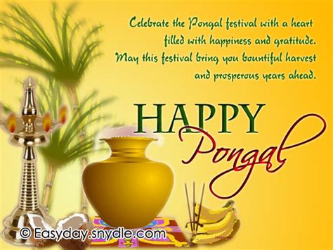 Pongal wishes, messages and pongal greetings. Pongal Wishes, Messages and Pongal Greetings - Easyday