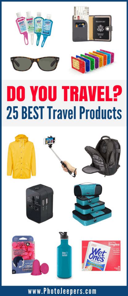 25 Best Travel Products To Pack For Your Next Trip Photojeepers