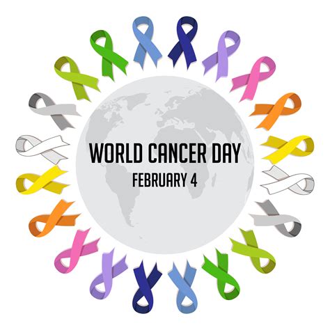 The colors of the day are bright blues and deep violet. World Cancer Day | Smoke Free Greece