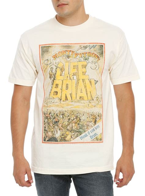 Monty Pythons Life Of Brian Poster T Shirt With Images Rock T