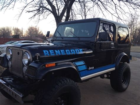 1984 Jeep Cj 7 Renegade Survivor Factory Paint And Graphics Super