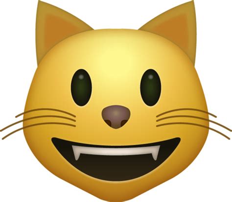 Download Smiling Cat Emoji Free Download IOS Emojis | Emoji Island