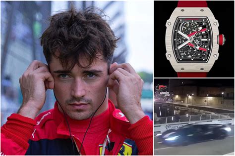 Like A Modern Day Batman F1 Driver Charles Leclerc Chased Thieves In His Custom Ferrari To Get