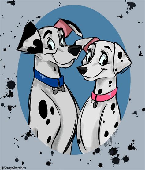 102 Dalmatians Dip And Dot Digital Doodle By Stray Sketches On Deviantart