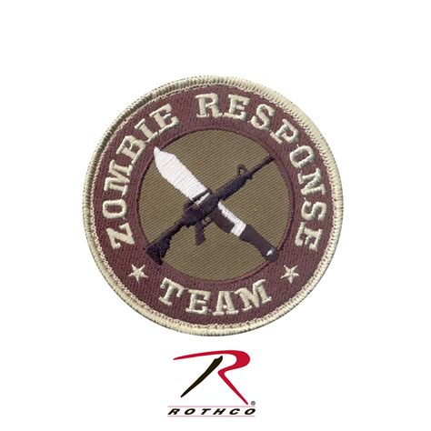 Zombie Response Team Morale Patch Tactical Front Liner