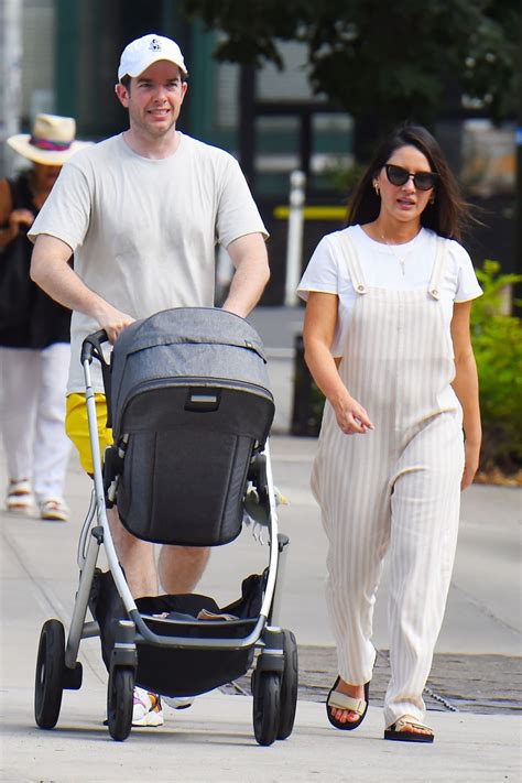 Olivia Munn And John Mulaney Out With Their Baby In New York 08042022