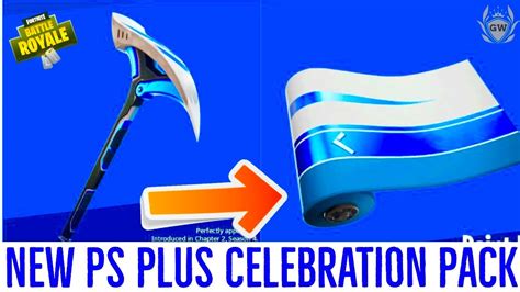 New Free Fortnite Playstation Plus Celebration Pack Fortnite Ps Plus