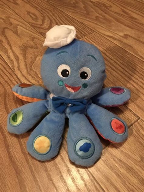 Baby Einstein Plush Talking Octopus Teaches Colors In 3 Languages Z