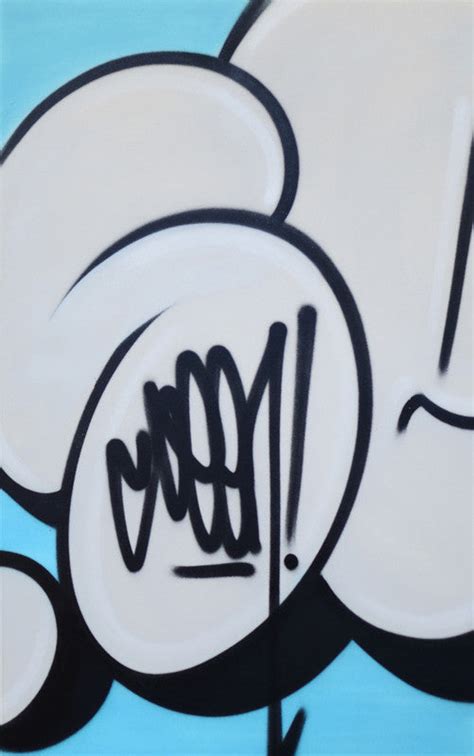 Graffiti Artist Seen Bubble 10 Painting On Paper Dirtypilot