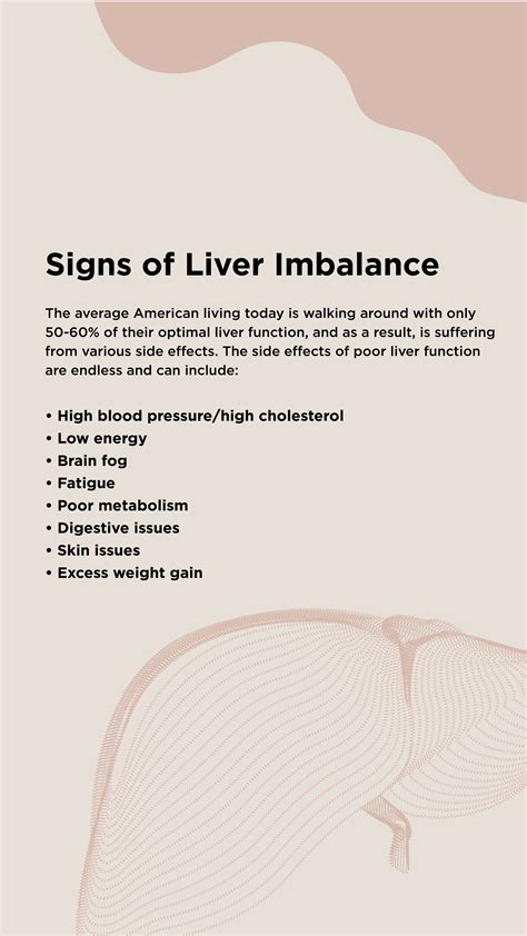 Signs And Symptoms Of Liver Imbalance Artofit