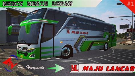 Livery jetbus 2 shd angga cvt aldova dewa mod bussid. A New Livery Maju Lancar Mercy OF - Livery Bussid #1 - YouTube
