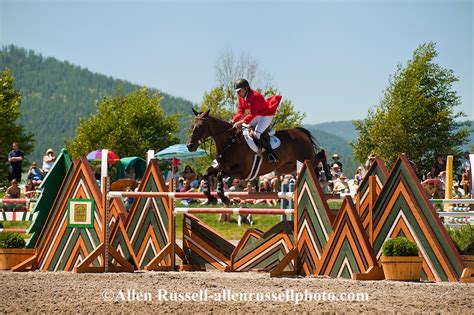 Show Jumping Competition In Fei World Cup Eventing At Rebecca Farms In