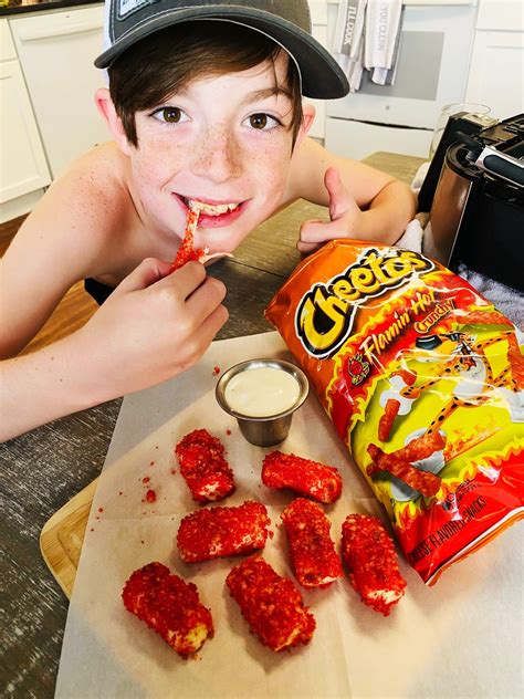 Flaming Hot Cheeto Cheese Sticks Cooks Well With Others