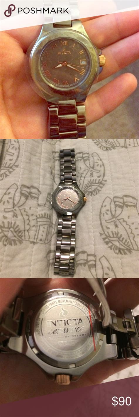 How to remove a permanent or fixed link in a invicta watch band. New Invicta Ceramics Watch Never been worn. Still has ...