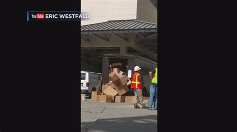 Ups Driver Caught On Camera Kicking Throwing Deliveries Boston News