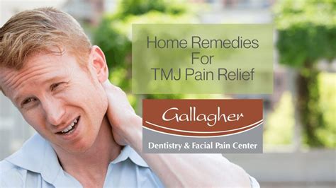 Gallagher Dentistry And Facial Pain Center Tmj Home Remedy For Facial