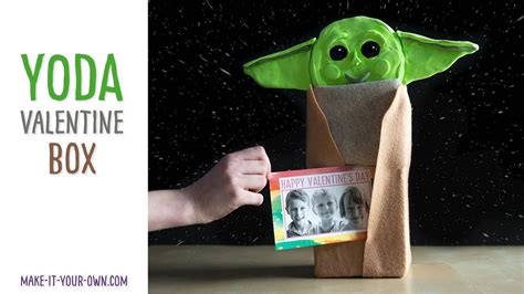 Baby yoda gift store updated their website address. Baby Yoda Valentine Box - YouTube