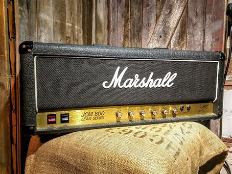 Vintage 80s Marshall Jcm 800 Lead Series 2204 50w Head Reverb