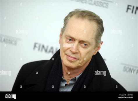 New York Ny March 22 Steve Buscemi Attends The Final Portrait New