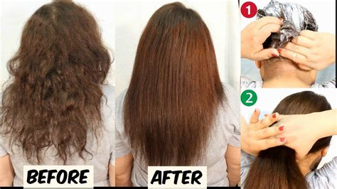 How To Do Permanent Hair Straightening At Home Naturally Teresa Wellst