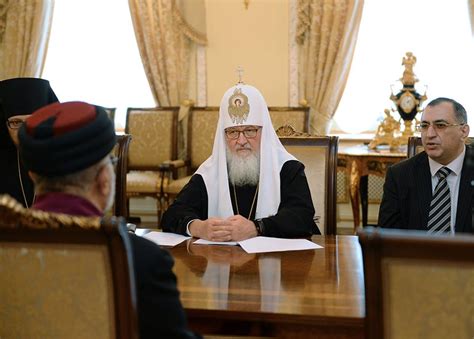 Assyrian Russian Patriarchs Meet In Moscow