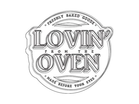 Lovin From The Oven Logo Breakdown On Behance