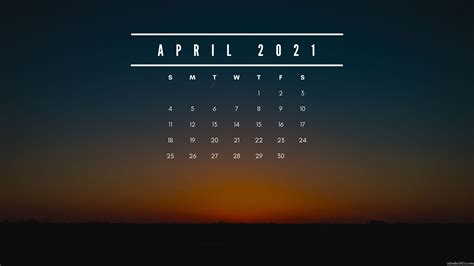 April 2021 Calendar HD Wallpapers Free Download | Calendar ...