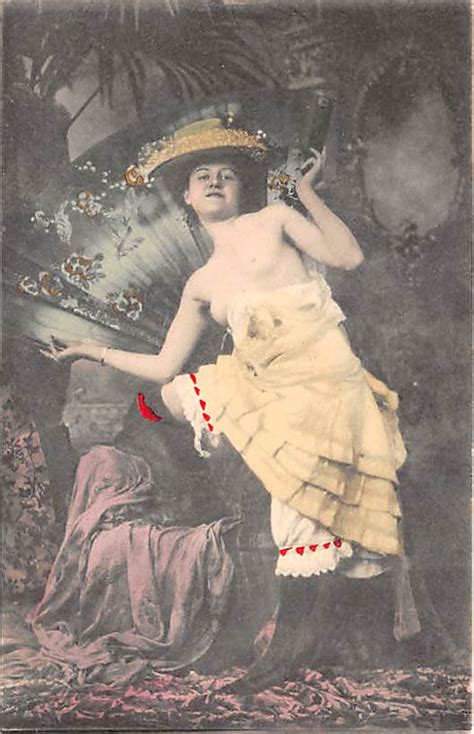French Nudes Postcards Old Vintage Antique Post Cards Page Of
