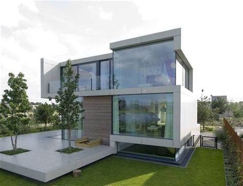 Minimal Cubic House In White Interior Architecture Design