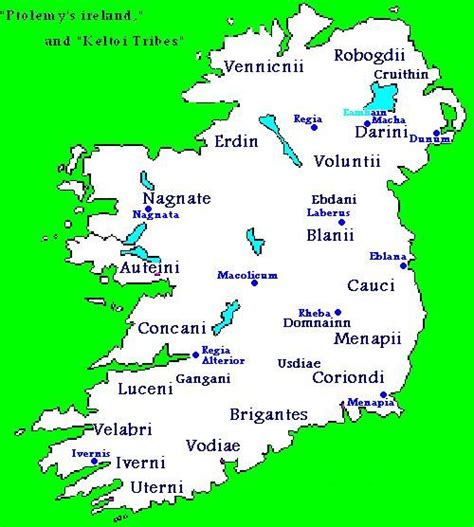 Celtic Tribes Of Ireland Irish Celtic Clans Pinterest