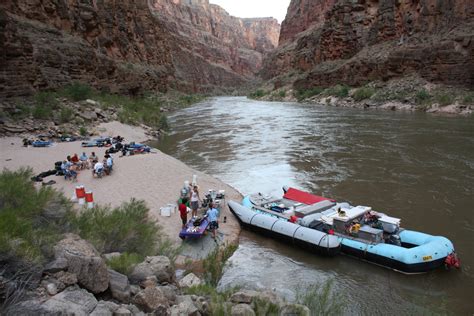 Camping And Dining During A Grand Canyon Rafting Trip