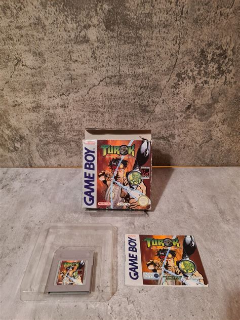Nintendo Game Boy Classic Turok Battle Of The Bionosaurs OVP Und