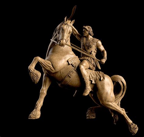 Alexander The Great Arh Statues Statues Alexandre Le Grand Zbrush