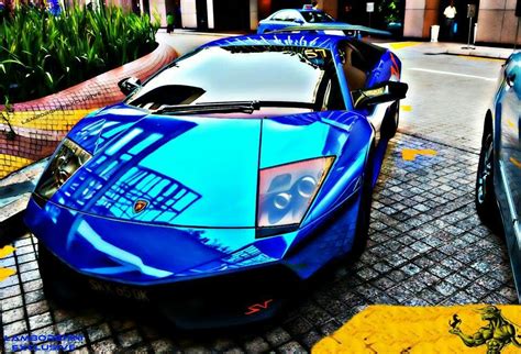 Lamborghini Aventador Blue Diamond Sports Cars Luxury Sports Cars