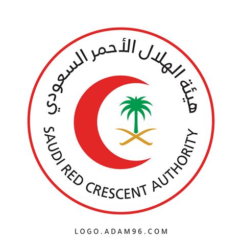 تحميل شعار هيئة الهلال الأحمر السعودي بدقة عالية Png