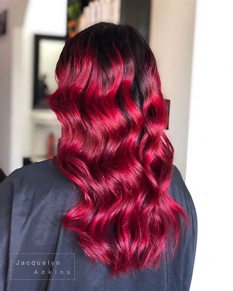 Follow Me On Instagram Unevneib Dark Red Hair Long Red Hair Wavy Hair