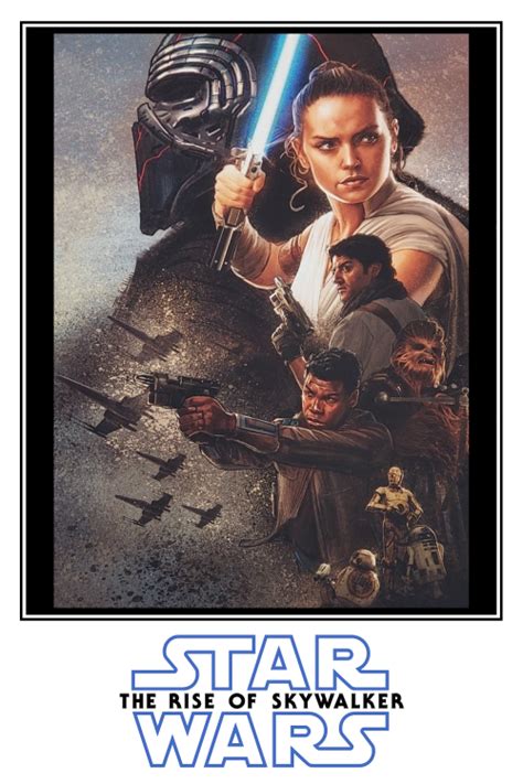 Star Wars The Rise Of Skywalker Plex Collection Posters