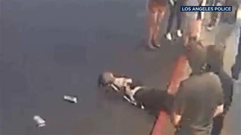 video man knocked unconscious outside palms restaurant in unprovoked assault abc7 los angeles