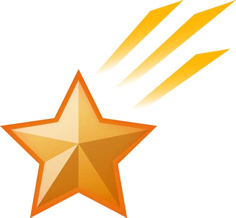 Download Shooting Star Clipart - Whatsap Star Emoji - Png Download Png png image