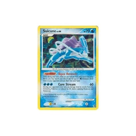 It is not known to evolve into or from any other pokémon. Pokemon Single Promotional Card - Shiny Suicune 19/132 | Chaos Cards
