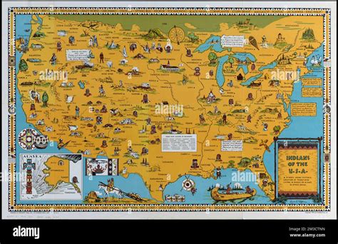 Indios de los EE UU Estados Unidos Mapas Indios de América del Norte Mapas Indios de
