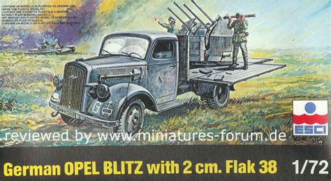 German 20 Mm Quad Flak 38 Self Propelled On Opel Blitz Truck 172