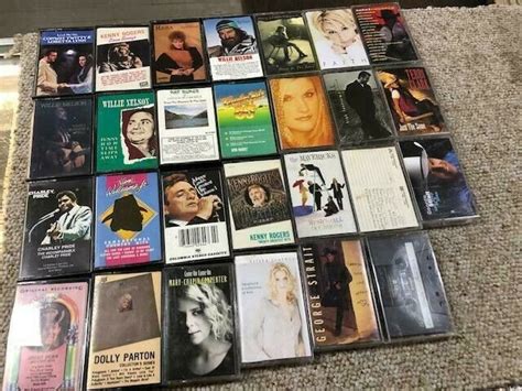 lot of 27 country music cassette tapes ~ all artists and titles listed ~ all good ebay