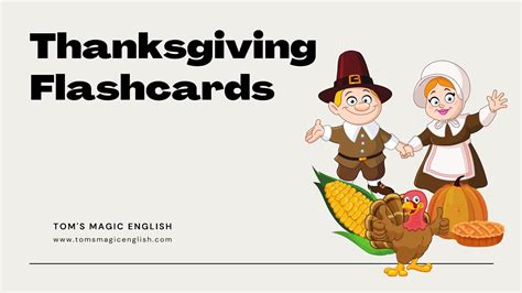 Thanksgiving Flashcards Youtube