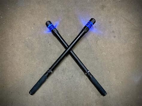 Titans Nightwing Escrima Sticks With Leds Nightwing Escrima Sticks