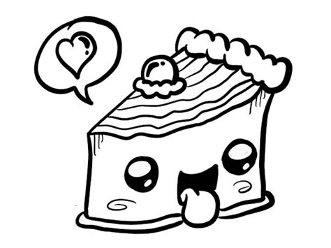 Coloriage kawaii nourriture  15 dessins à imprimer en 2021  Coloriage