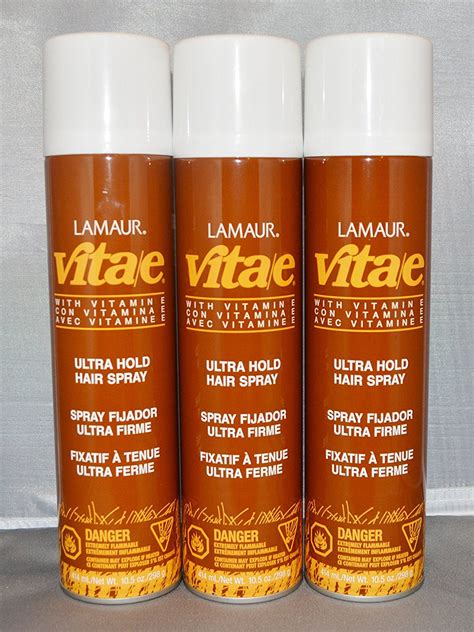 Lamaur Vita E Ultra Hold Professional Hair Spray 80 Voc 105 Oz 3