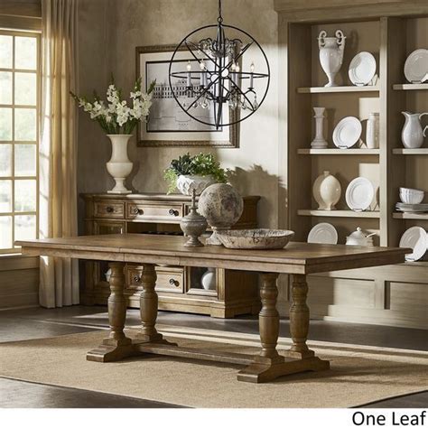 Gilderoy Baluster Leg Extending Wood Dining Table by ...
