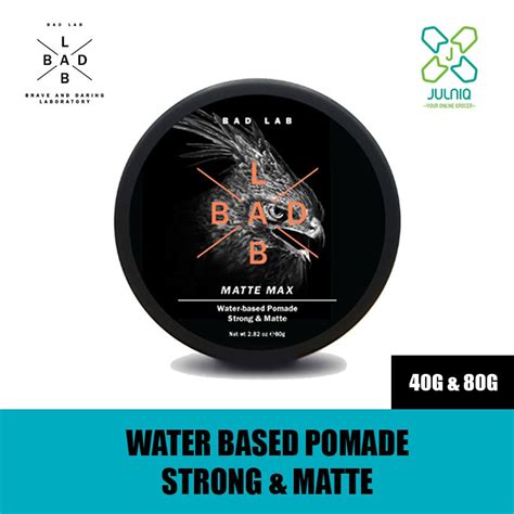 Dirty, sexy, filthy, clean, and quick. BAD LAB MATTE MAX Water-based Pomade Strong & Matte With ...